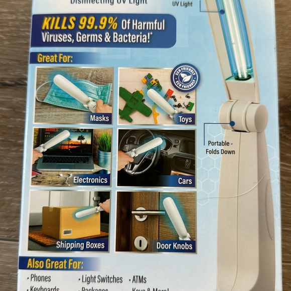 NEW Disinfecting UV Light Great for travel - Picture 3 of 3